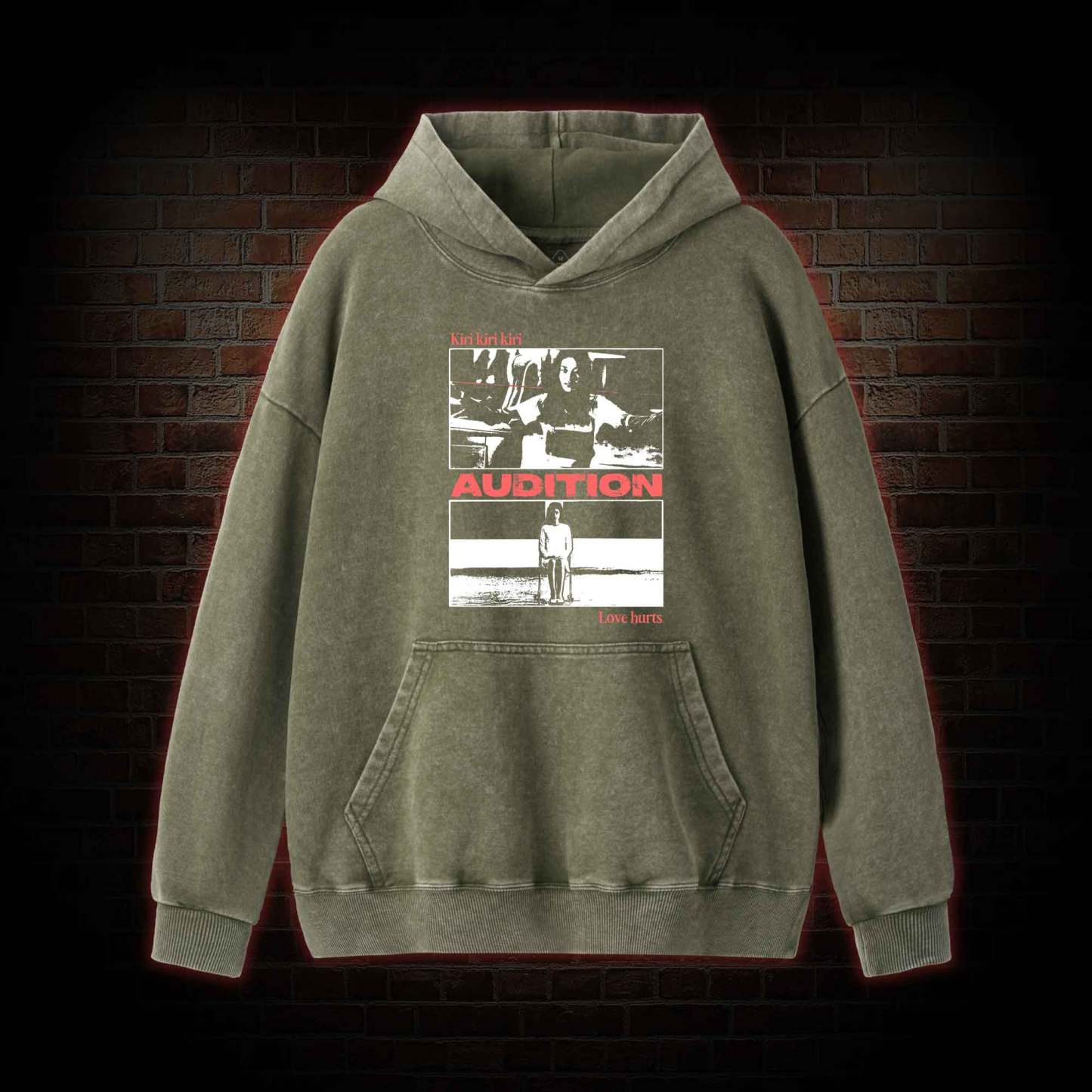 Love Hurts Washed Hoodie