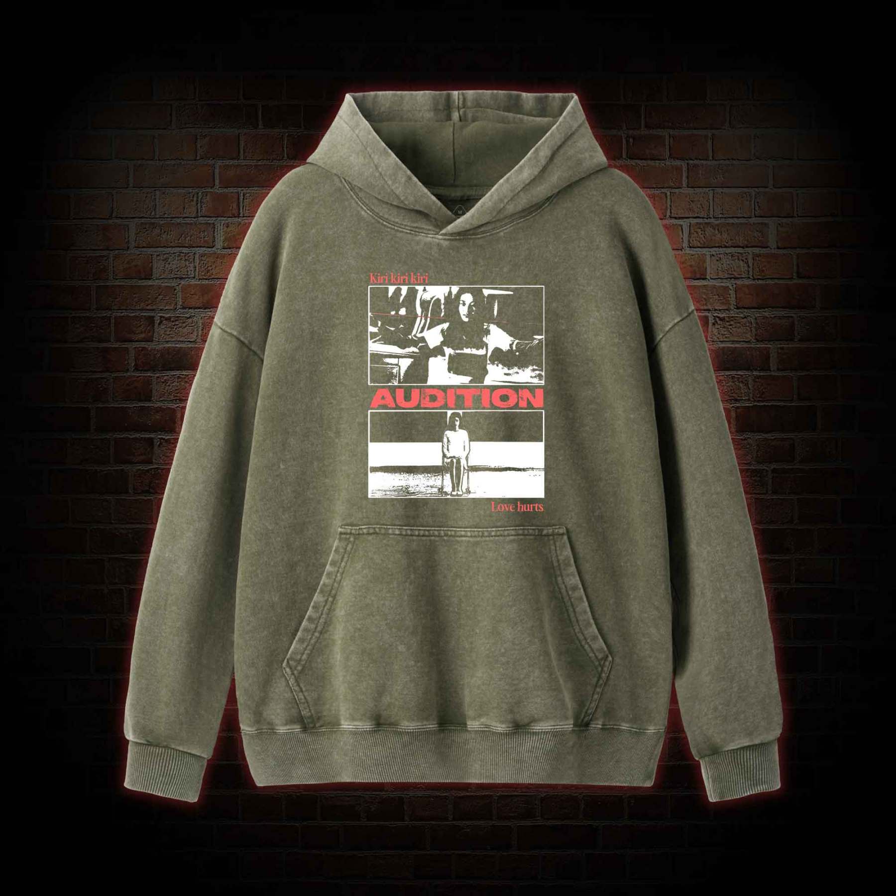 Love Hurts Washed Hoodie