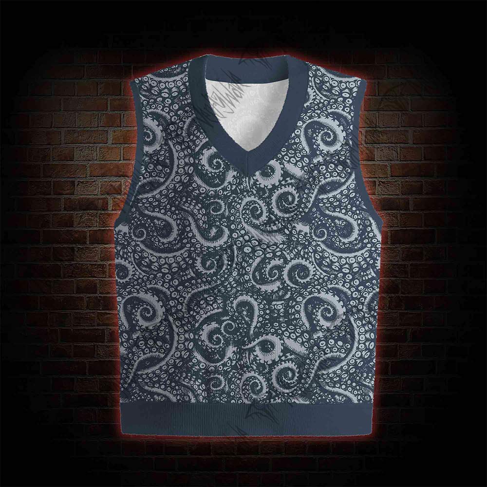 Octopus Tentacles Sweatershirt Vest