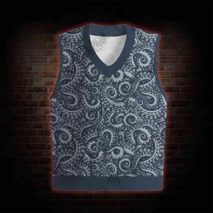 Octopus Tentacles Sweatershirt Vest