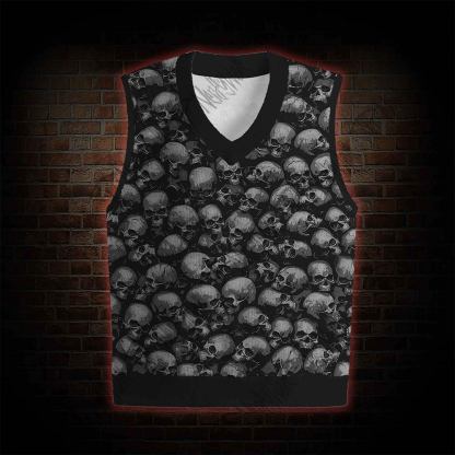 A wall of skeletons Sweatershirt Vest