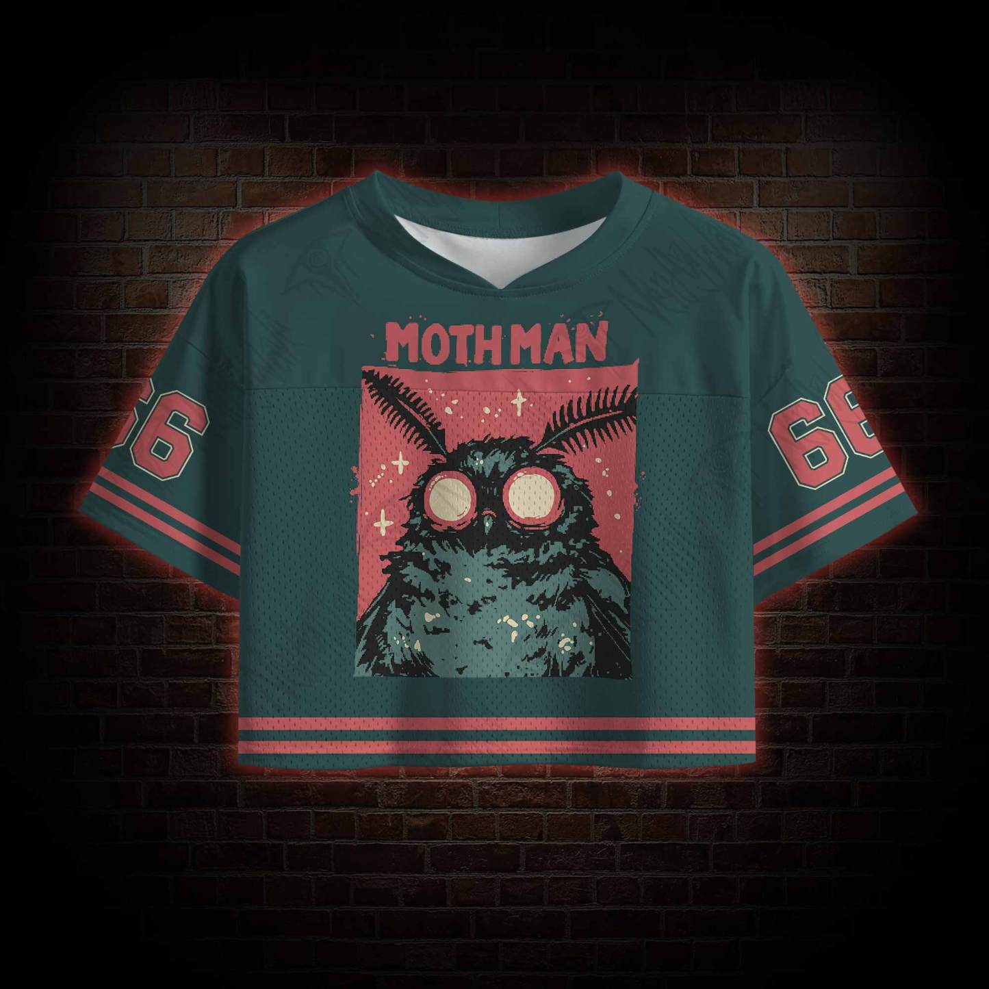 Mothman Crop Sports Jersey