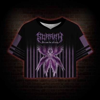 Do Not be Afraid Crop Sports Jersey