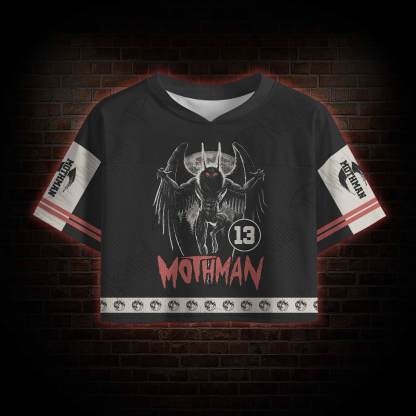 Mothman Legend Crop Sports Jersey