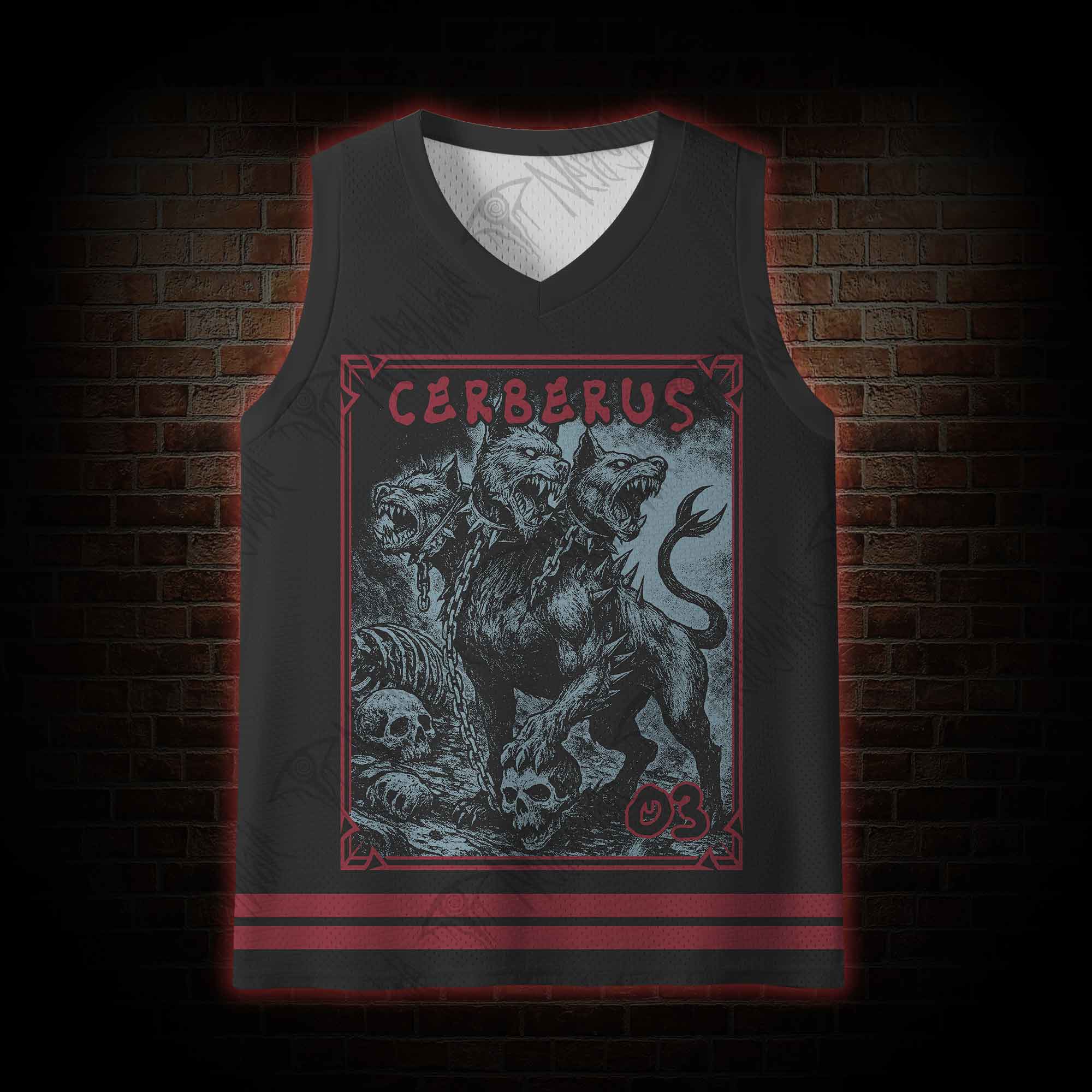 Hell Hound Cerberus Mesh Jersey Tank Top
