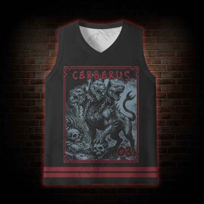 Hell Hound Cerberus Mesh Jersey Tank Top