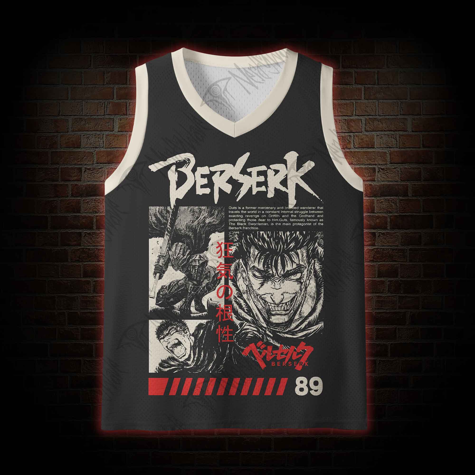 Struggle Contend Wriggle Mesh Jersey Tank Top