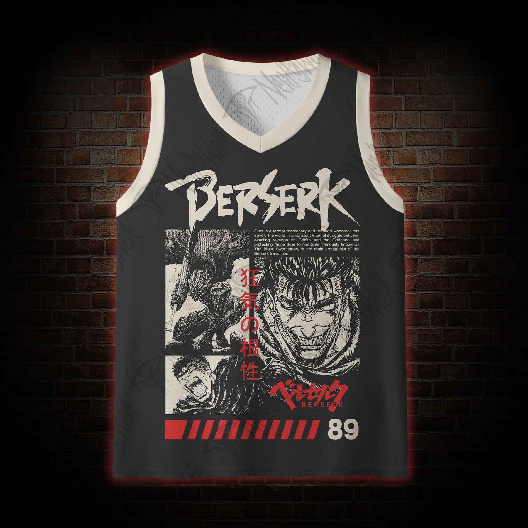 Struggle Contend Wriggle Mesh Jersey Tank Top