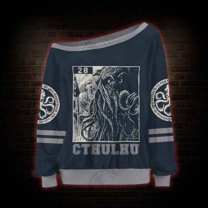 Cthulhu Fhtagn Off Shoulder Jersey