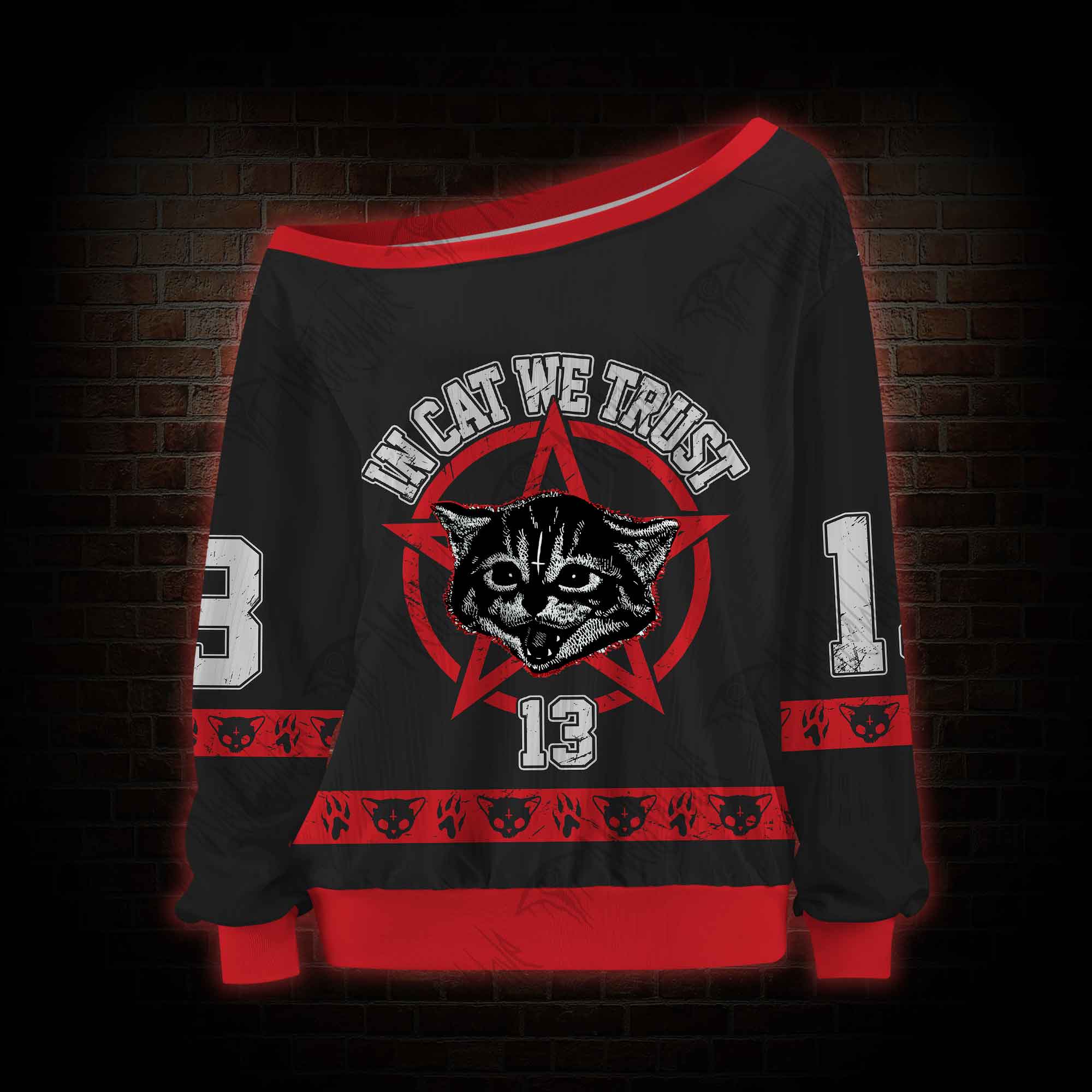 Lucipurr Off Shoulder Jersey