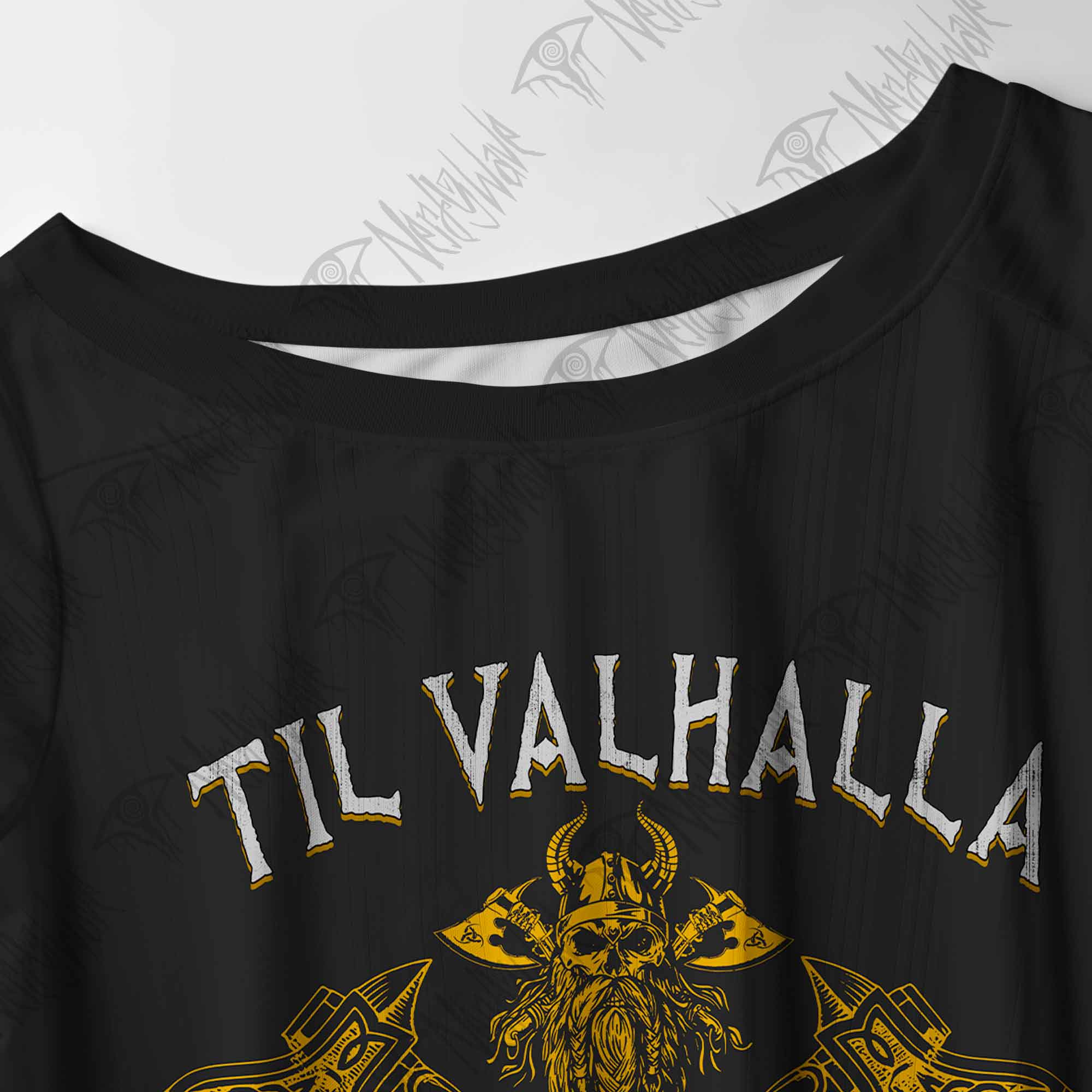 Til Valhalla Off Shoulder Jersey