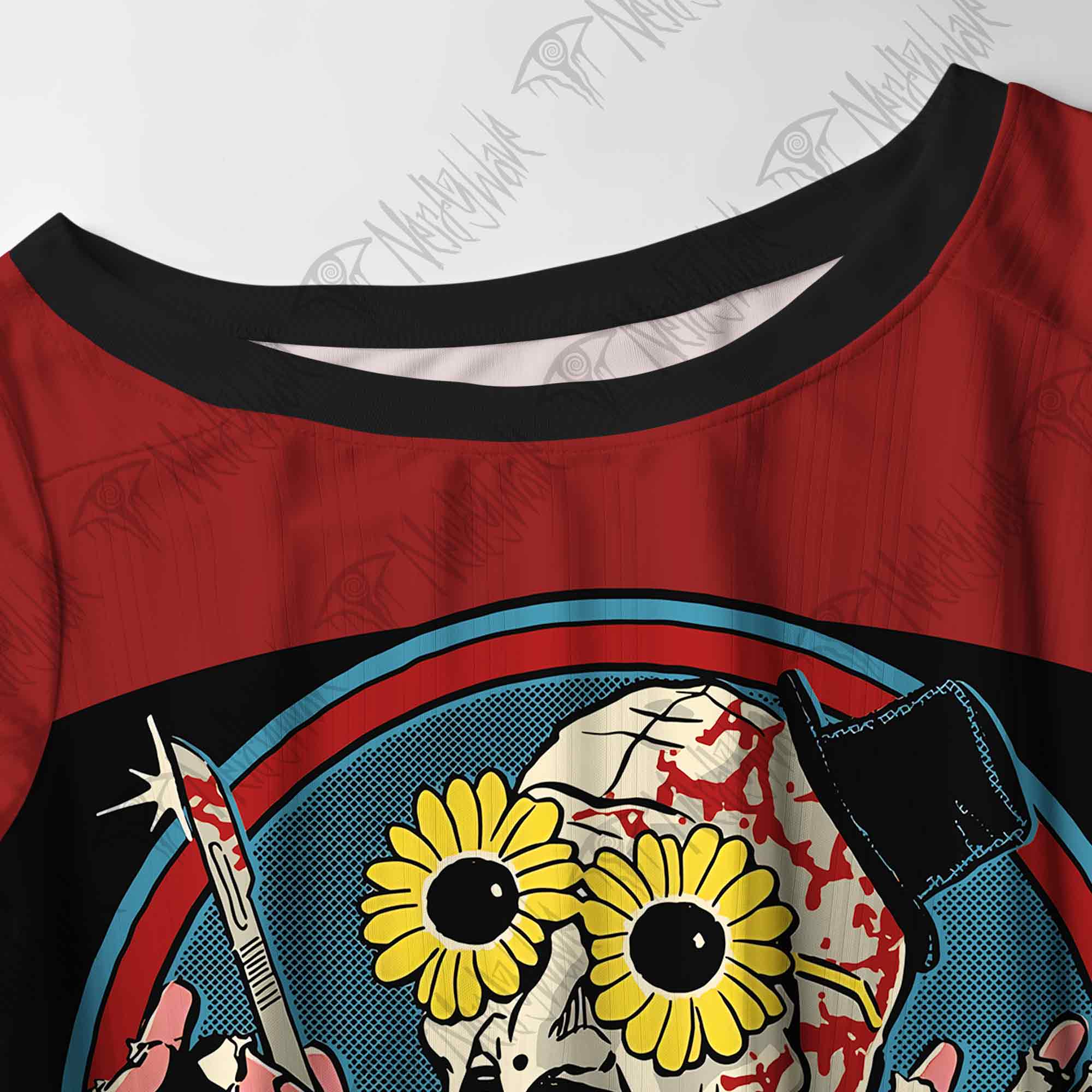 Cute But Psycho Off Shoulder Jersey