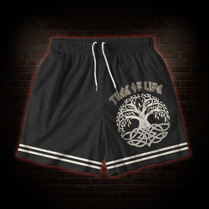 Tree of Life Mesh Shorts
