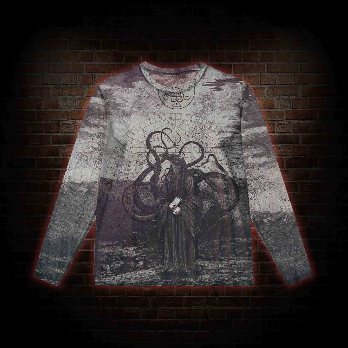 Alchemy and the Cthulhu Mythos Mesh Long Sleeve Top