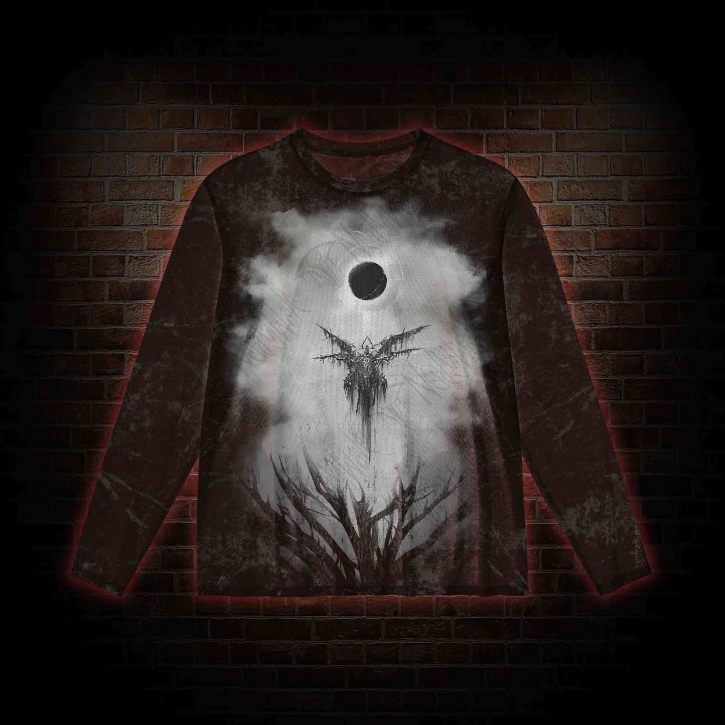 Angel of Death Mesh Long Sleeve Top