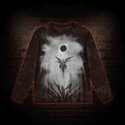 Angel of Death Mesh Long Sleeve Top