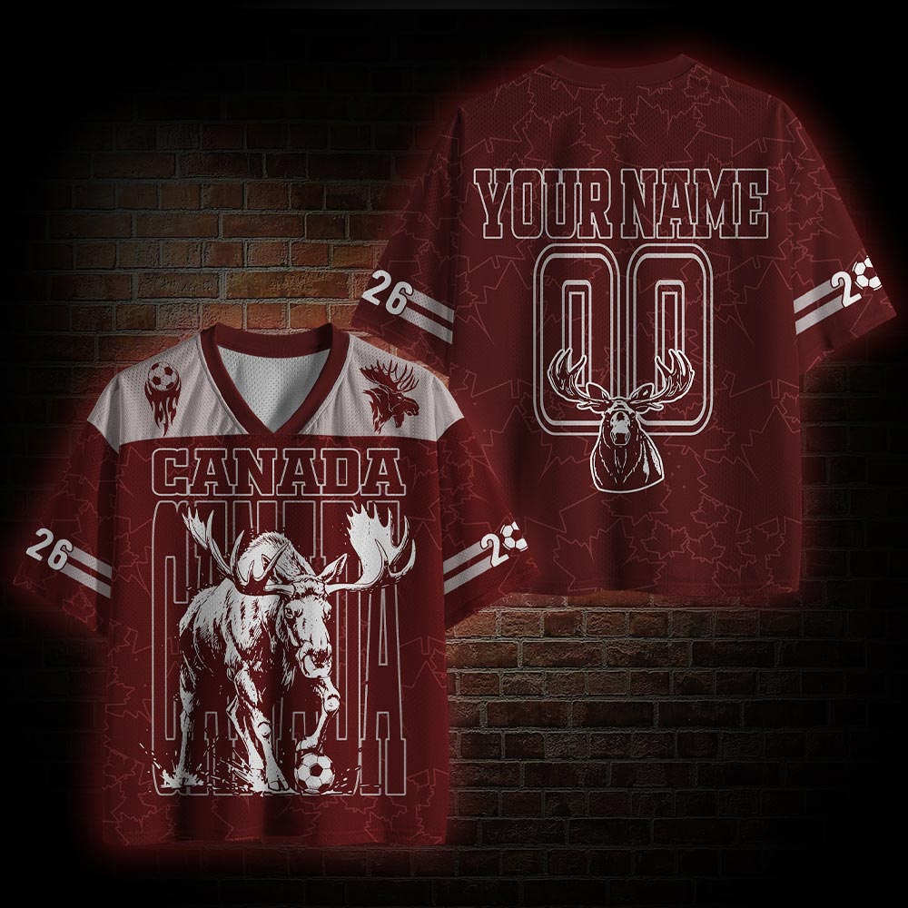 Personalized Moose Mesh Jersey