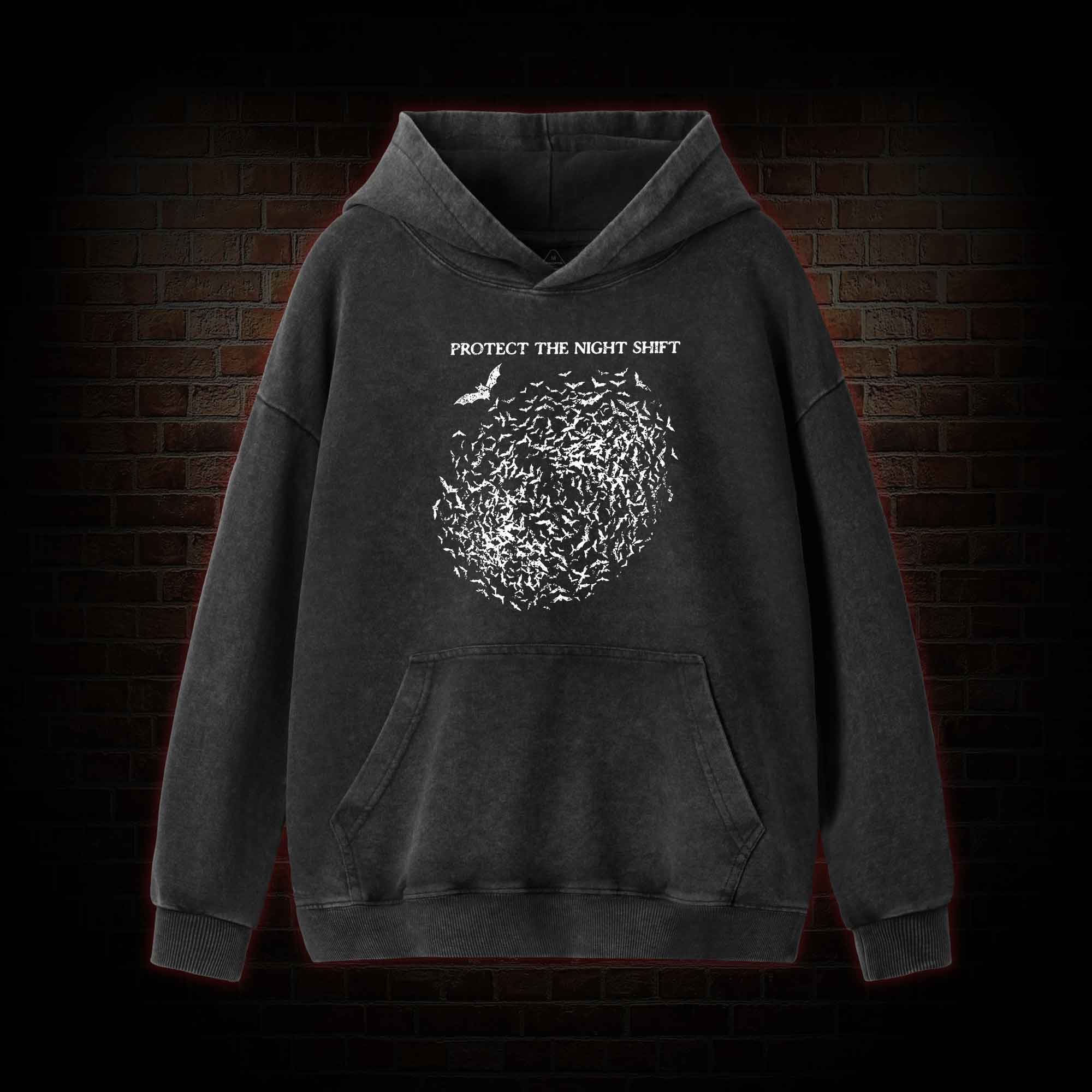 Bat Conservation Washed Hoodie