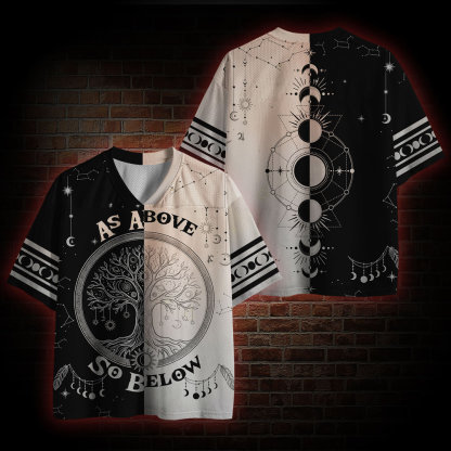 As Above So Below Occult Mesh Jersey
