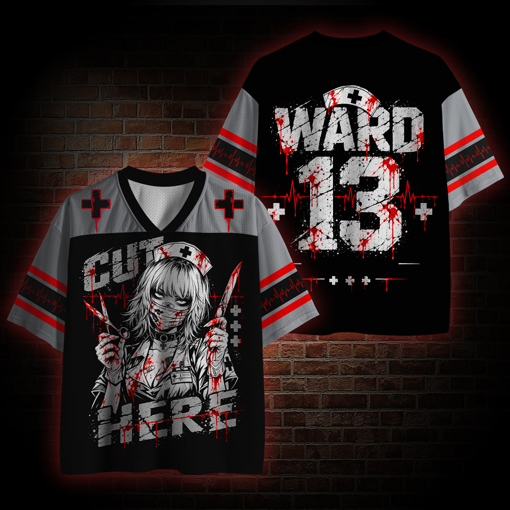 Cut Here Mesh Jersey