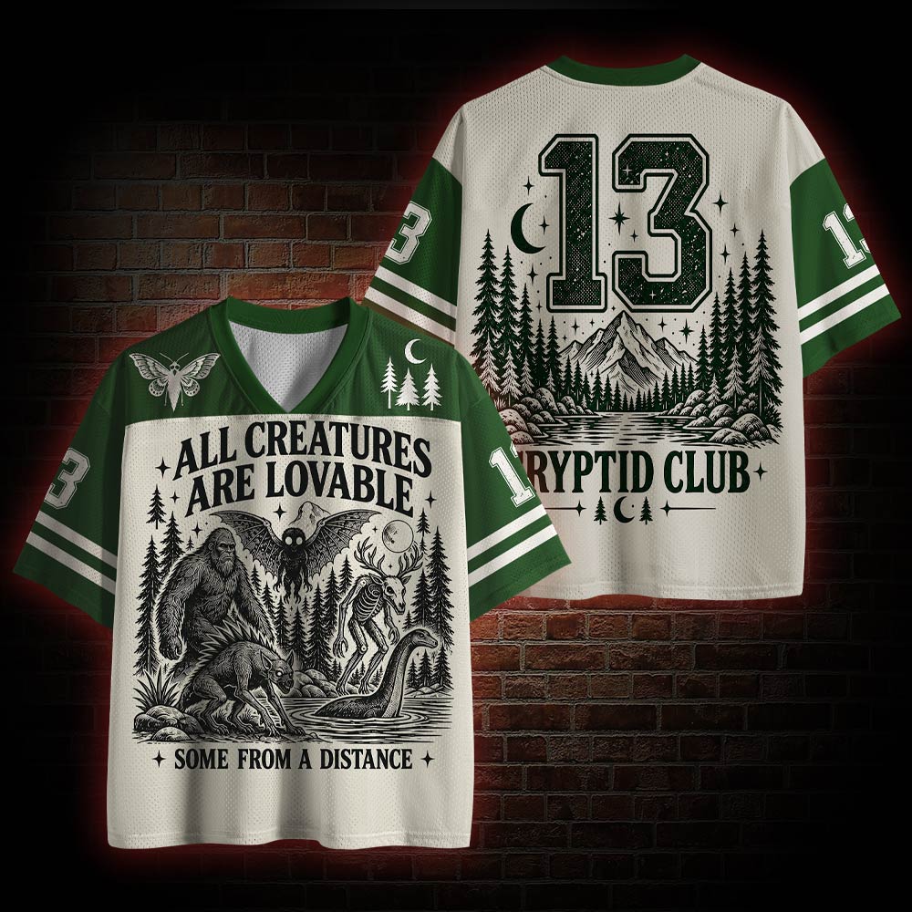 All Creatures are Lovable Mesh Jersey