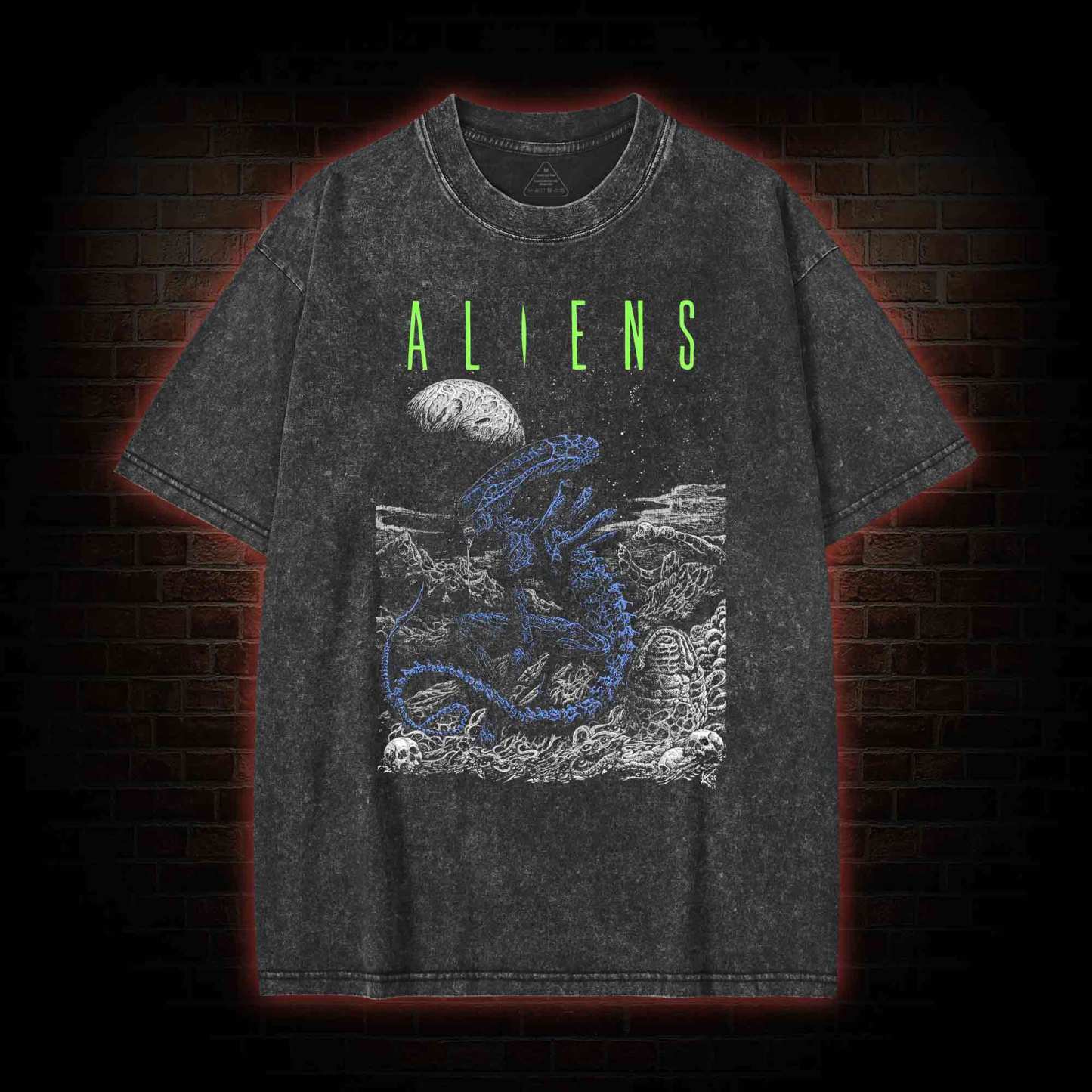 Alien Washed T-shirt