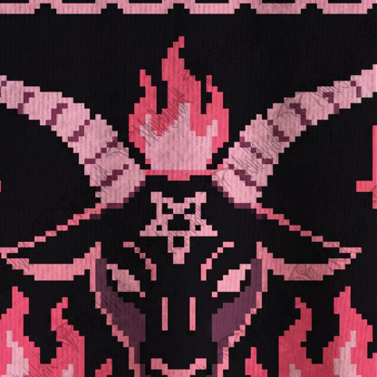 Infernal Christmas Vintage Ugly Sweatshirts