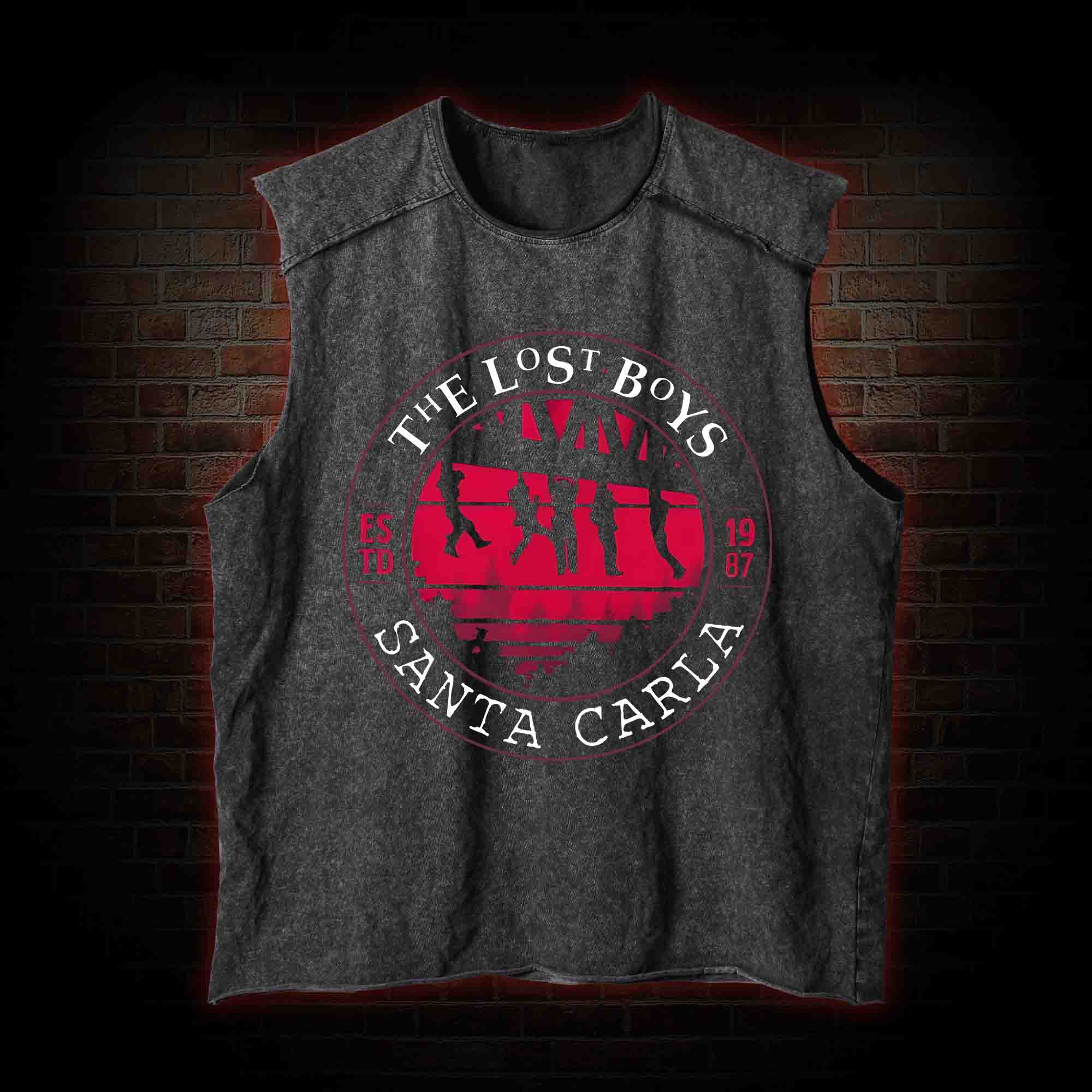 Good Night Blood Sucker! Vintage Washed Tank Top