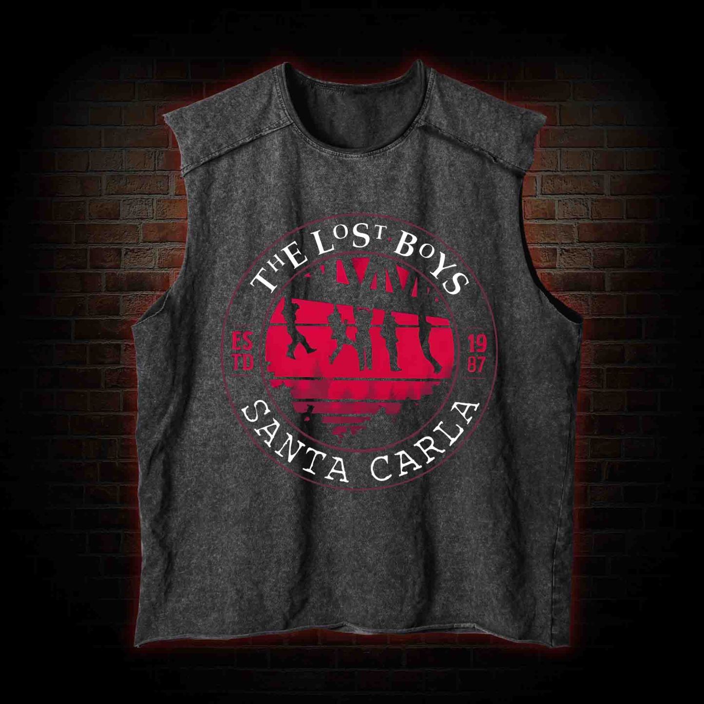 Good Night Blood Sucker! Vintage Washed Tank Top