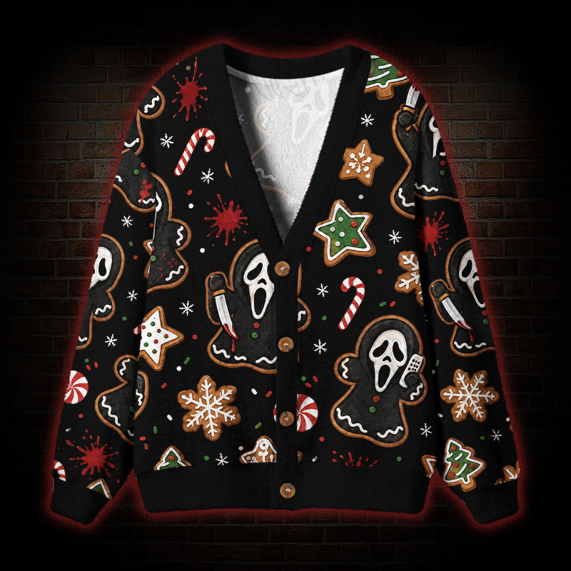 Bite Me, Santa Cardigan Sweater