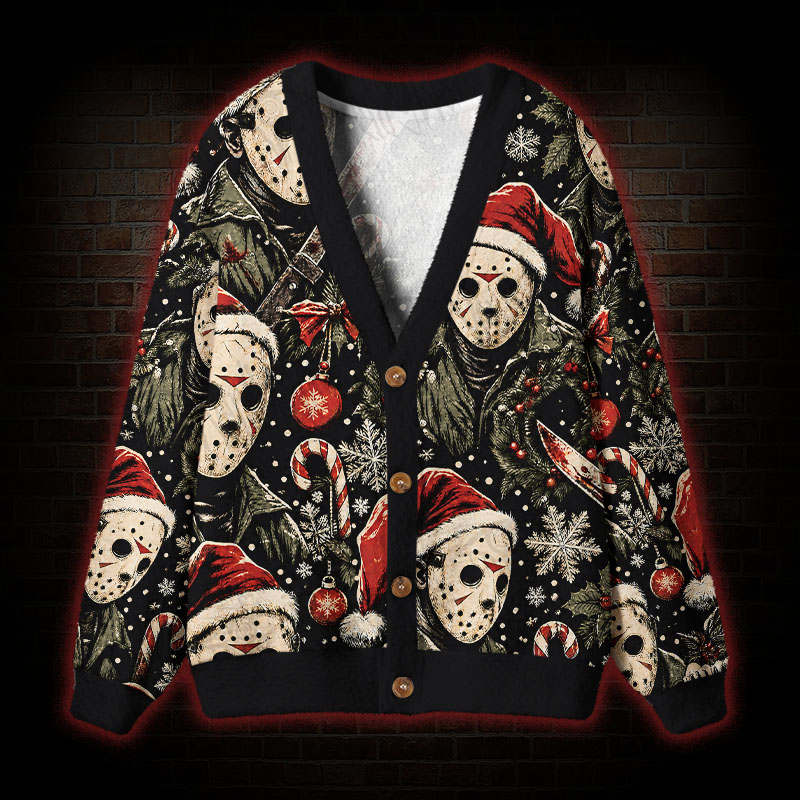 Slay Bells Ring Cardigan Sweater