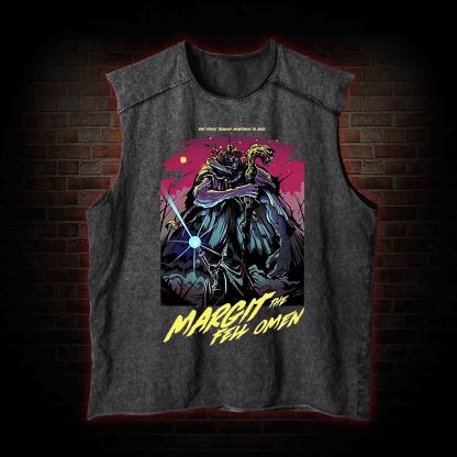 Put These Foolish Ambitions to Rest Vintage Washed Tank Top