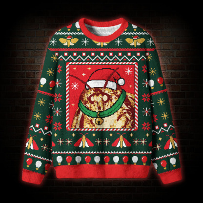 Mothman Xmas Ugly Sweatshirts