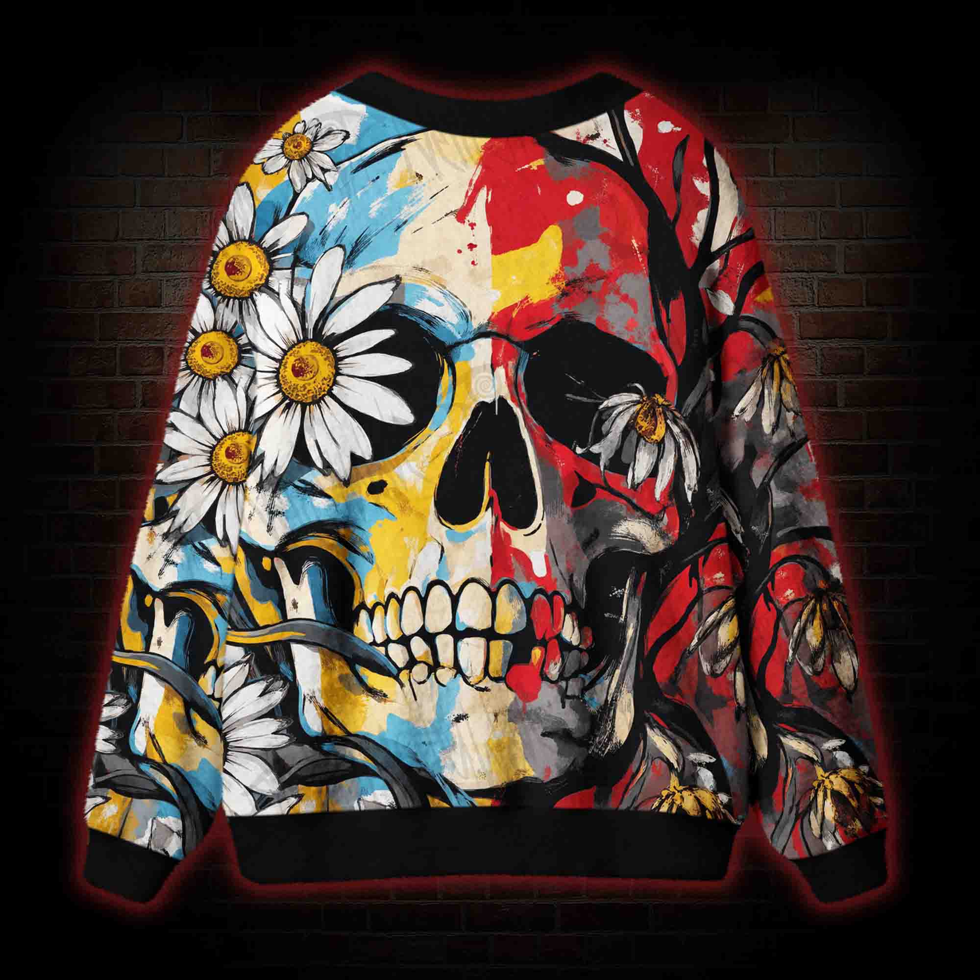 Memento Mori Cardigan Sweater
