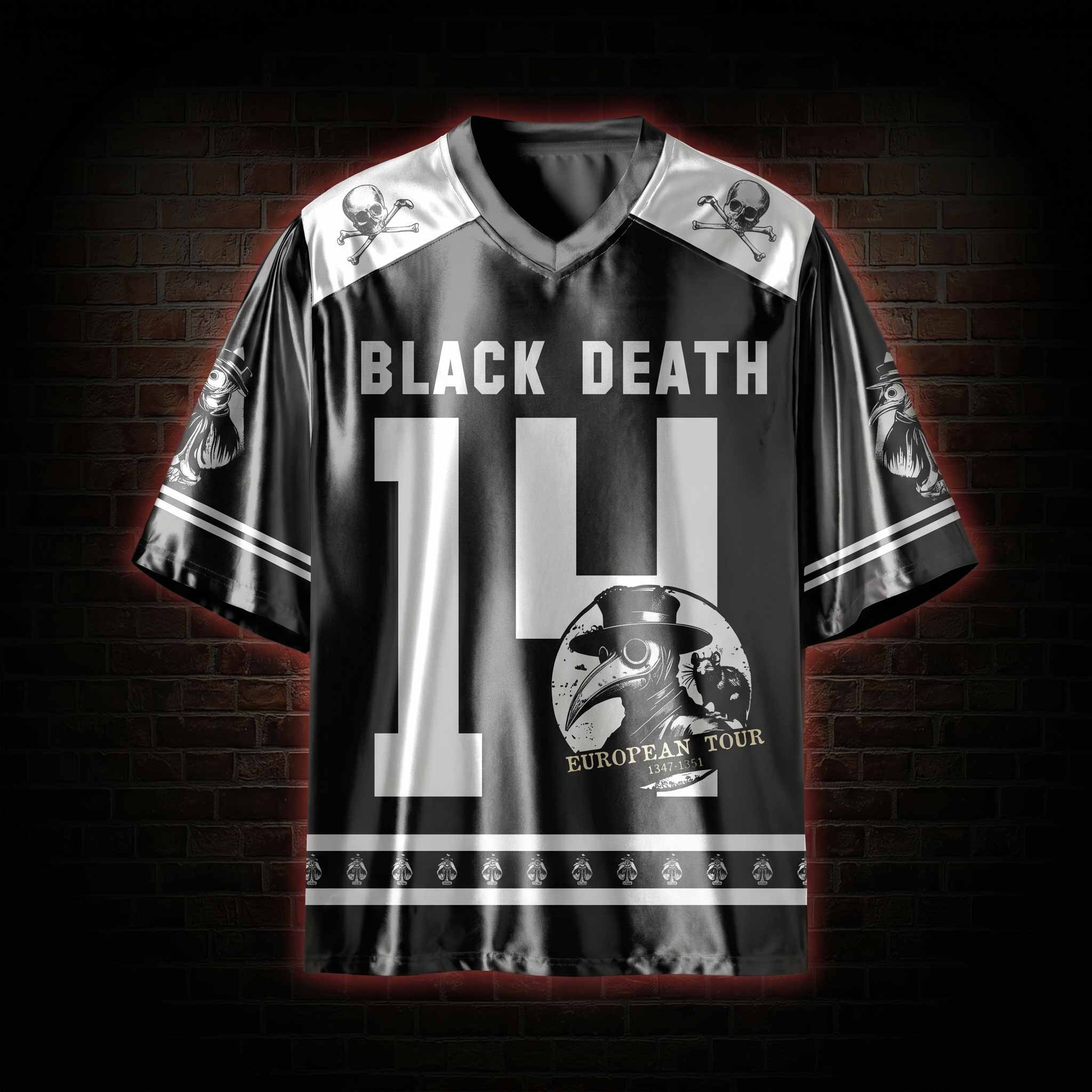 Black Death European Tour Shiny Oversized Jersey