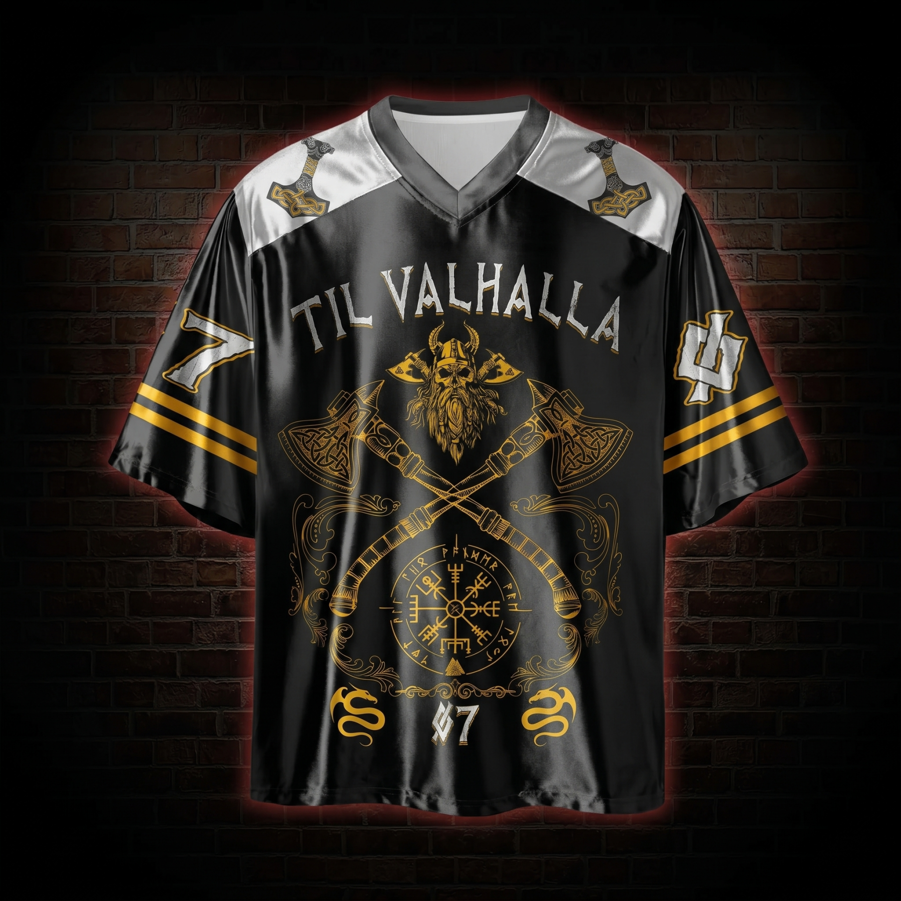 Until Valhalla Shiny Oversized Jersey