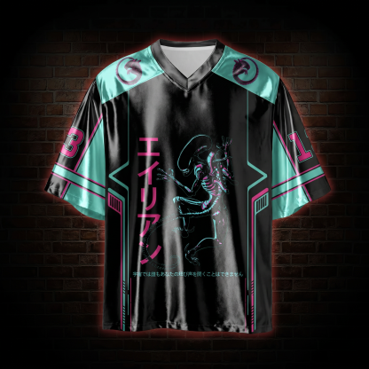 Alien Perfect Organism Shiny Oversized Jersey