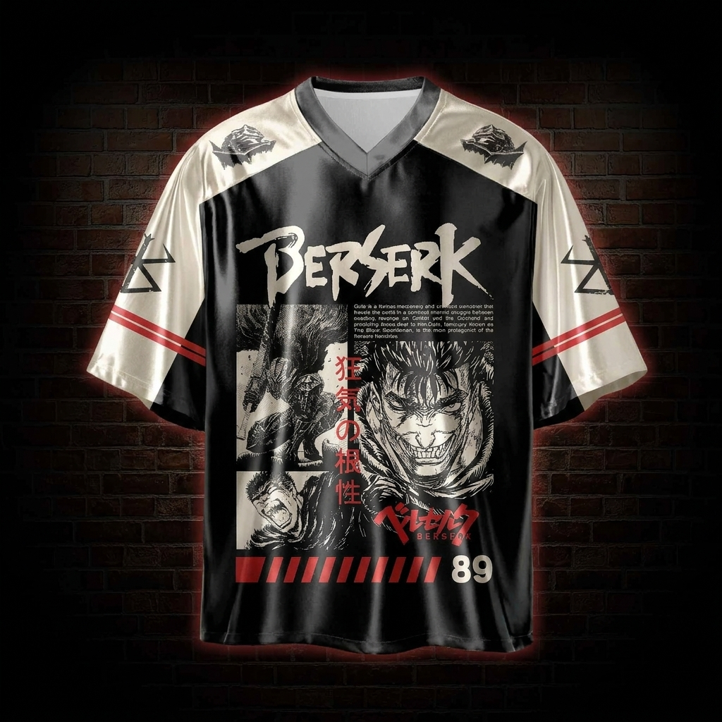 Struggle Contend Wriggle Shiny Oversized Jersey