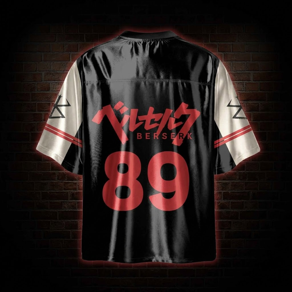 Struggle Contend Wriggle Shiny Oversized Jersey