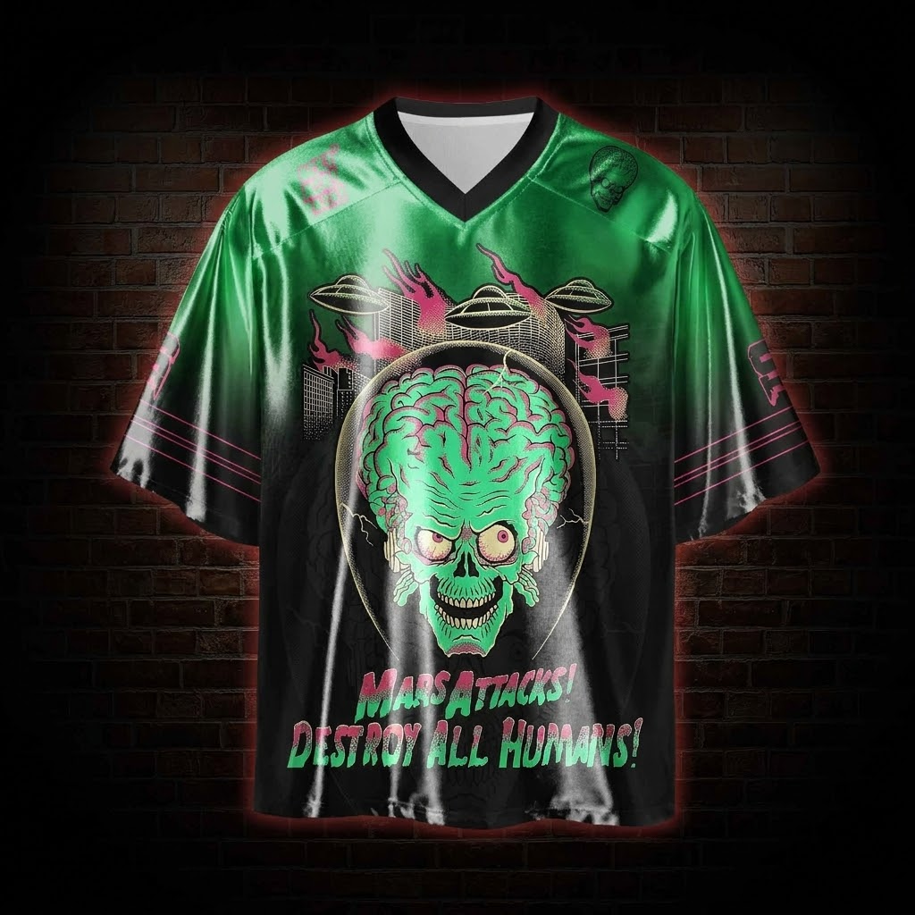 Destroy All Humans! Shiny Oversized Jersey