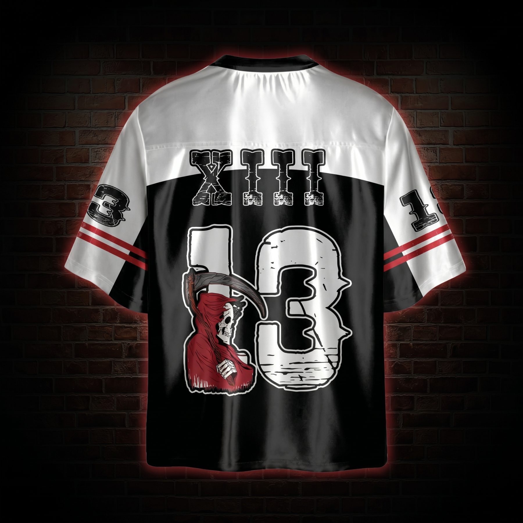 Memento Mori Shiny Oversized Jersey