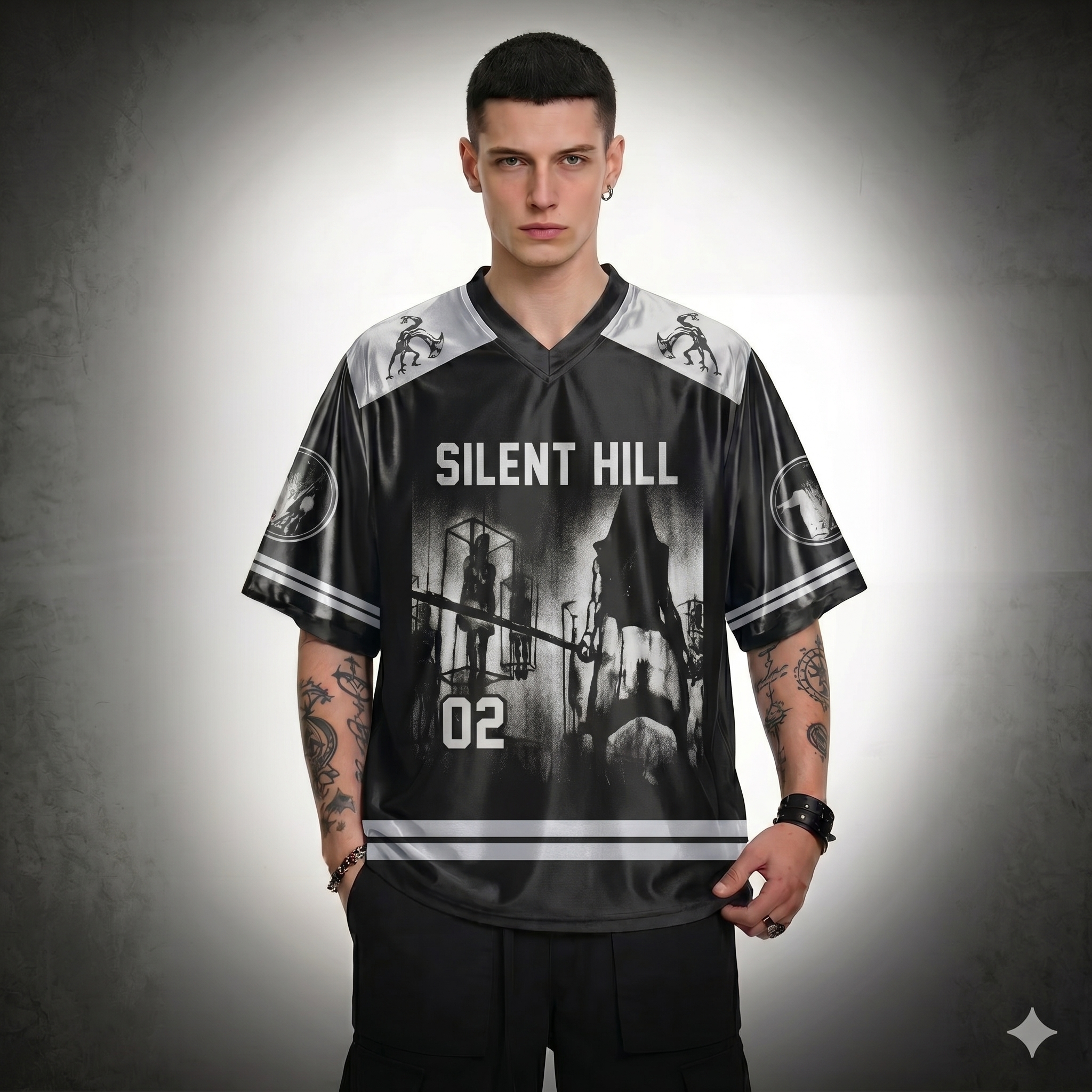 The Silent is Broken Shiny Oversized Jersey