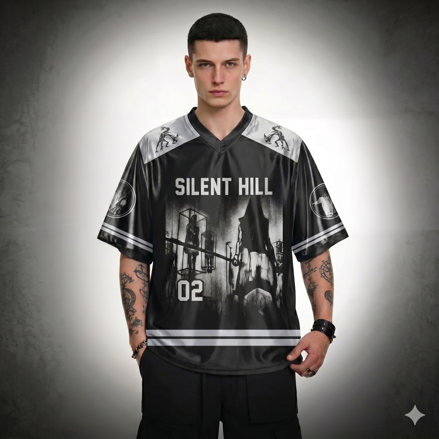 The Silent is Broken Shiny Oversized Jersey