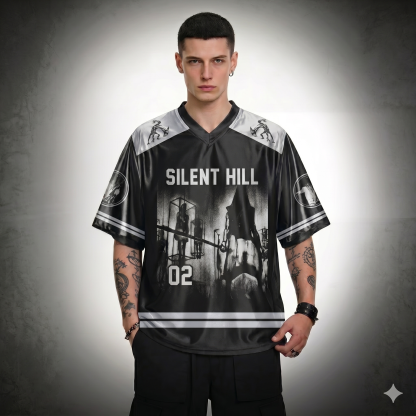 The Silent is Broken Shiny Oversized Jersey