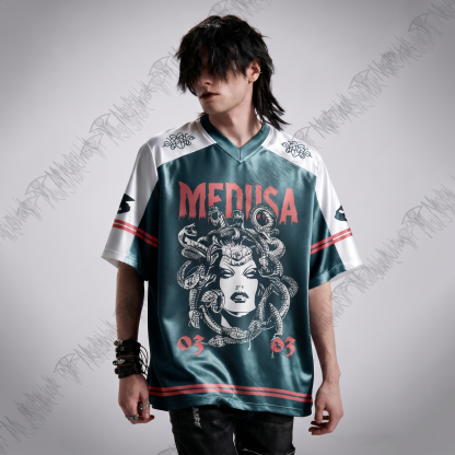 Medusa Shiny Oversized Jersey