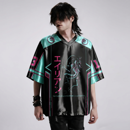 Alien Perfect Organism Shiny Oversized Jersey