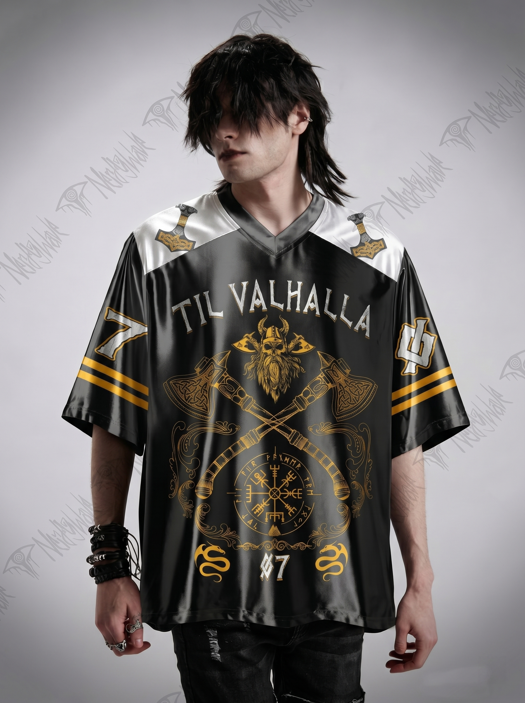 Until Valhalla Shiny Oversized Jersey