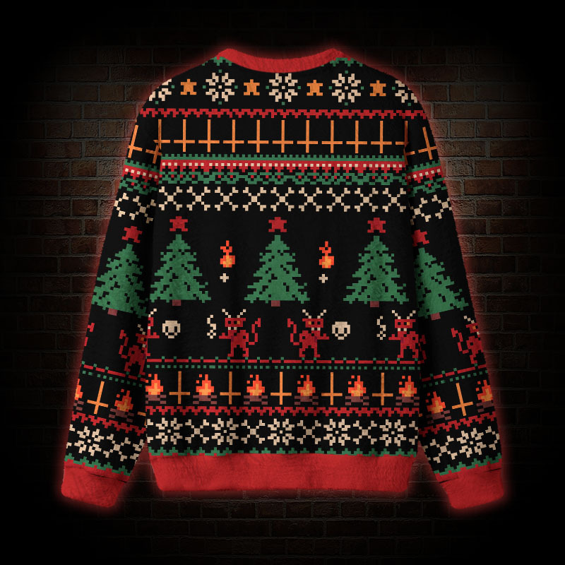 Hail Santa Christmas Ugly Sweatshirts