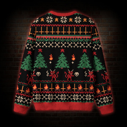 Hail Santa Christmas Ugly Sweatshirts