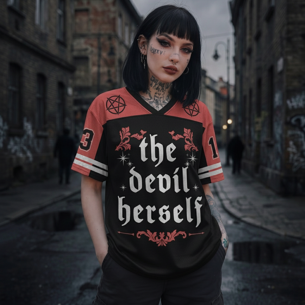 The Devil Herself Mesh Jersey
